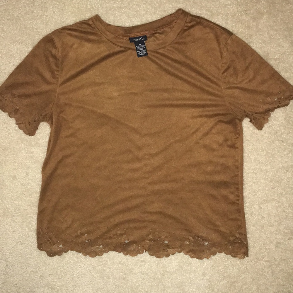 Suede shirt